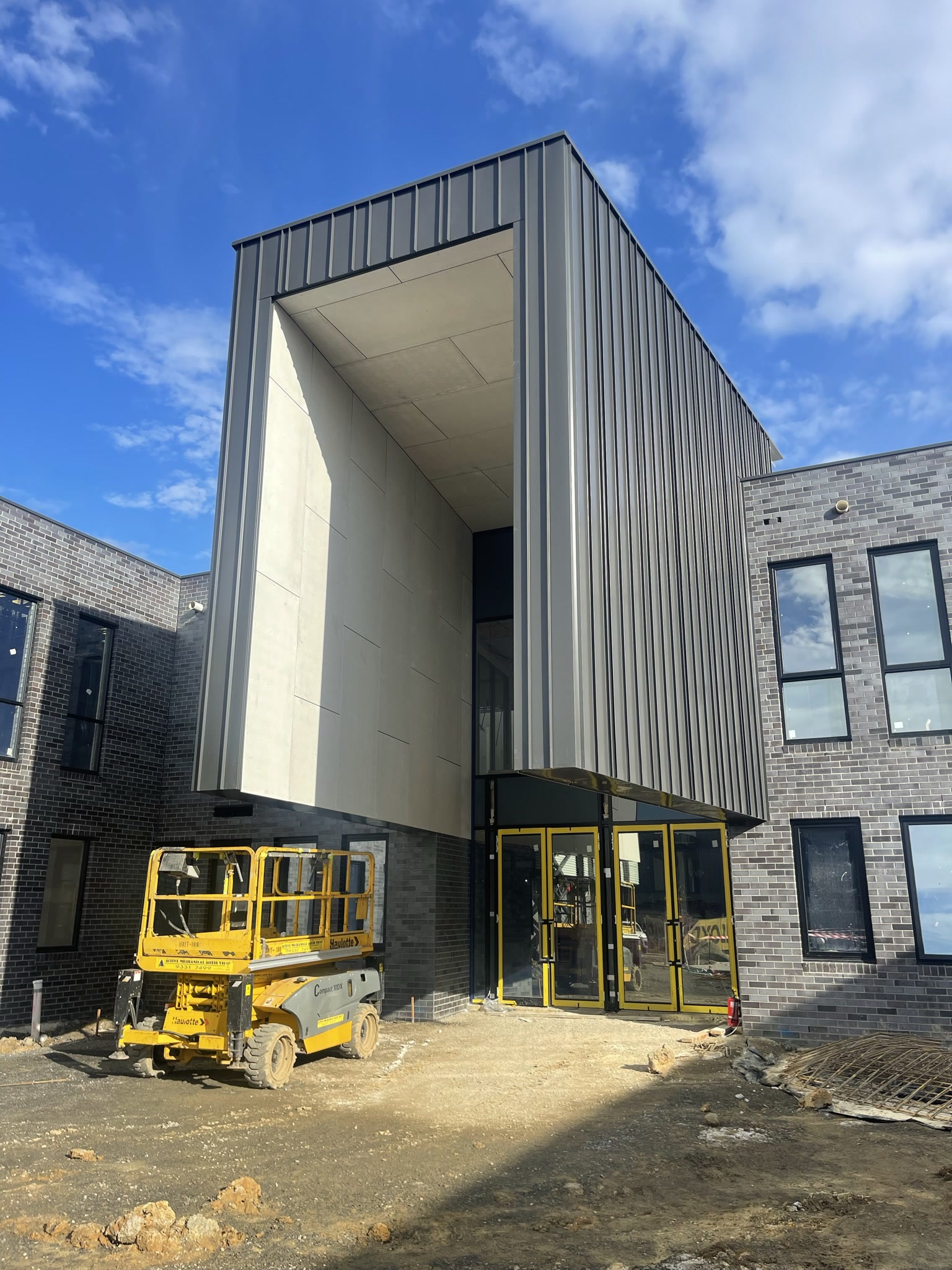 Roof works at Emmaus College, Vermont