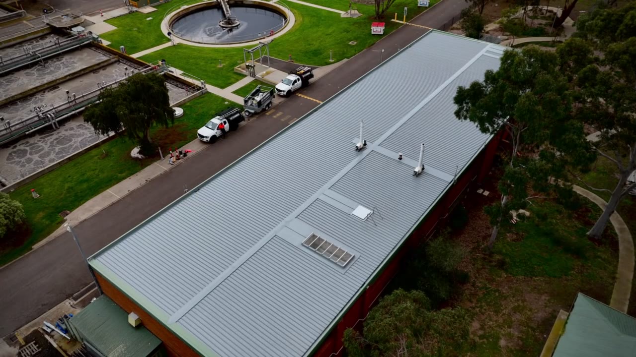 Greater Western Water Melton Recycled Water Plant, new roof