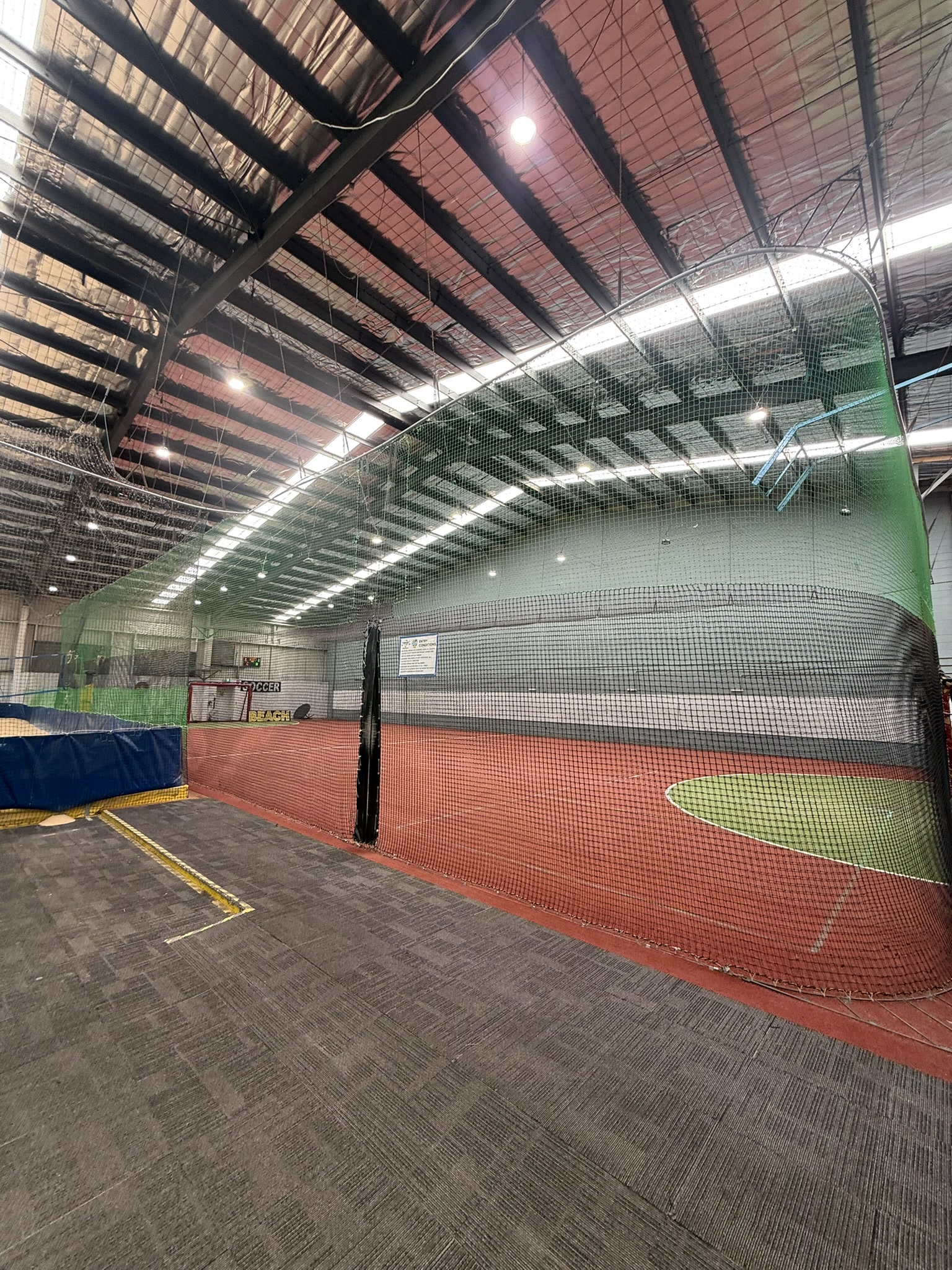 Finished interior at Inflatable World Oakleigh