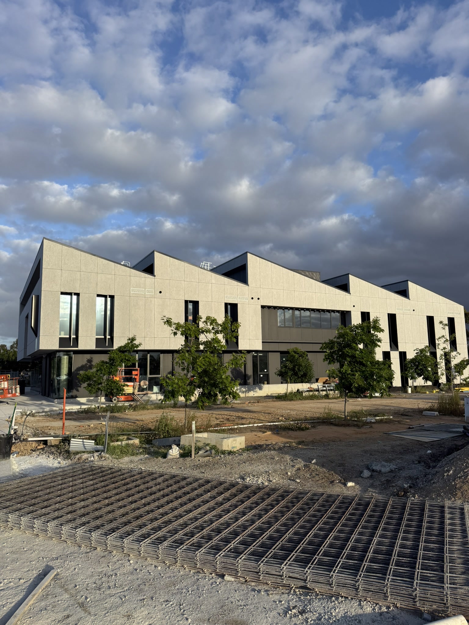 Insulation and sheeting in progress at St Peters College