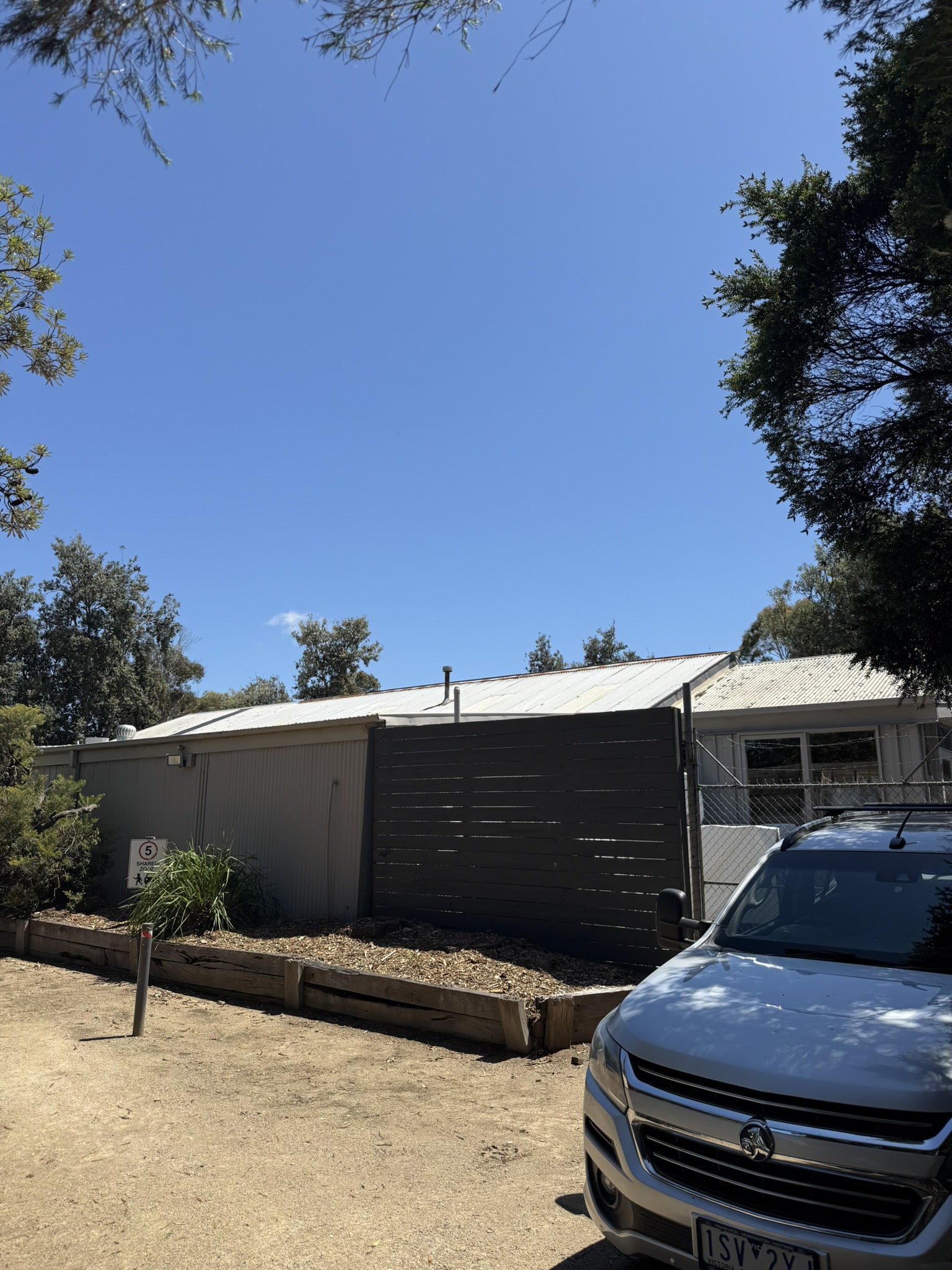 Existing roof condition before the Woodleigh works